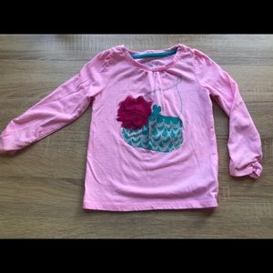 Pink long sleeve top!